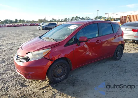 2014 Nissan Versa Note Sv из США, поврежденный, VIN 3N1CE2CPXEL404696
